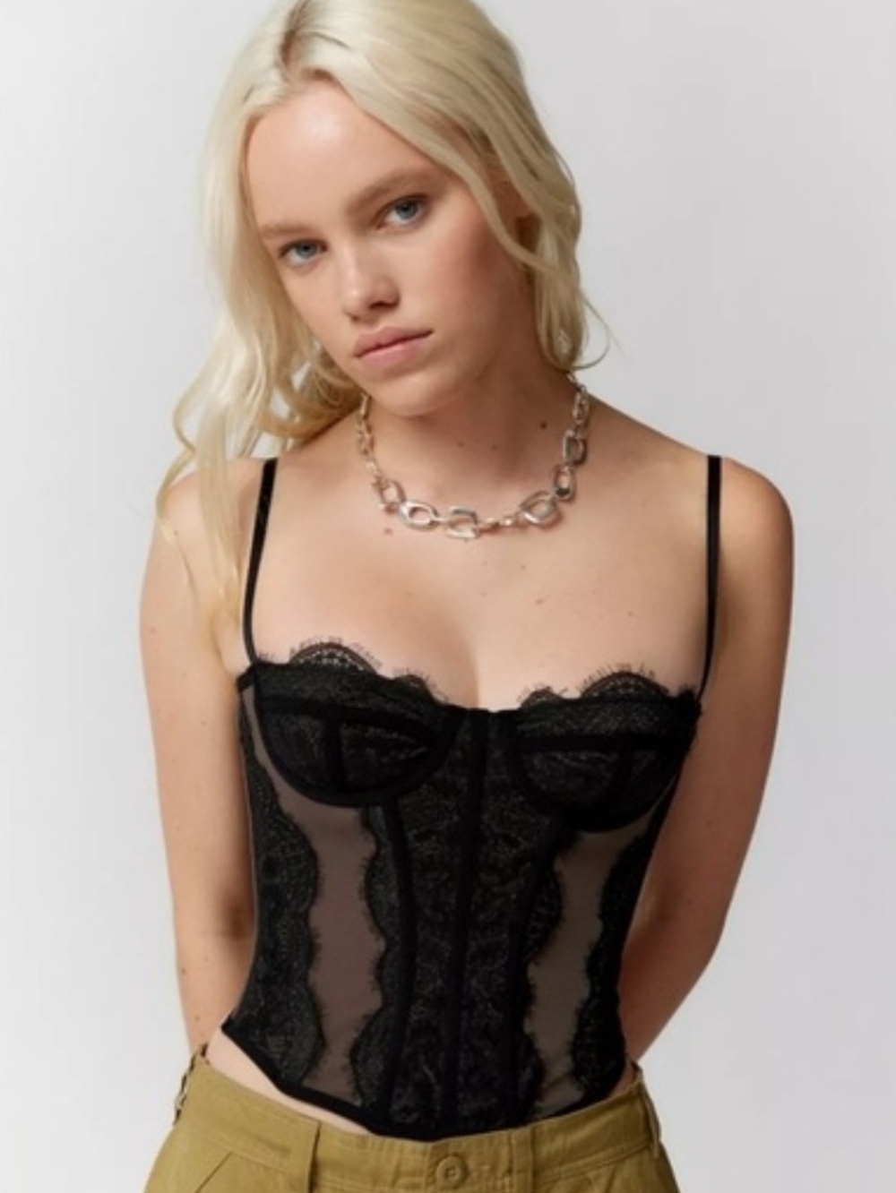Urban Outfitters Women's Out From Under Modern Love Corset XL